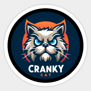 Cranky Bear Sticker